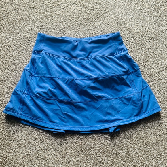 🍋 Lululemon Pace Rival Mid-Rise Skort- Blue Chill - Picture 5 of 10
